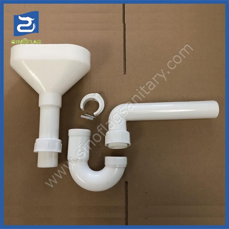 White PP Germany Bottle Siphon 1.1/4 32 mm