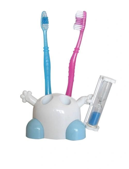 Toothbrush Holder with Sand Timer
