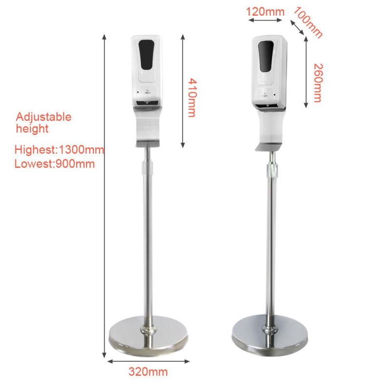 Heavybao Floor Stand Touchless Automatic Hand Sanitizer Spray Dispenser Stand