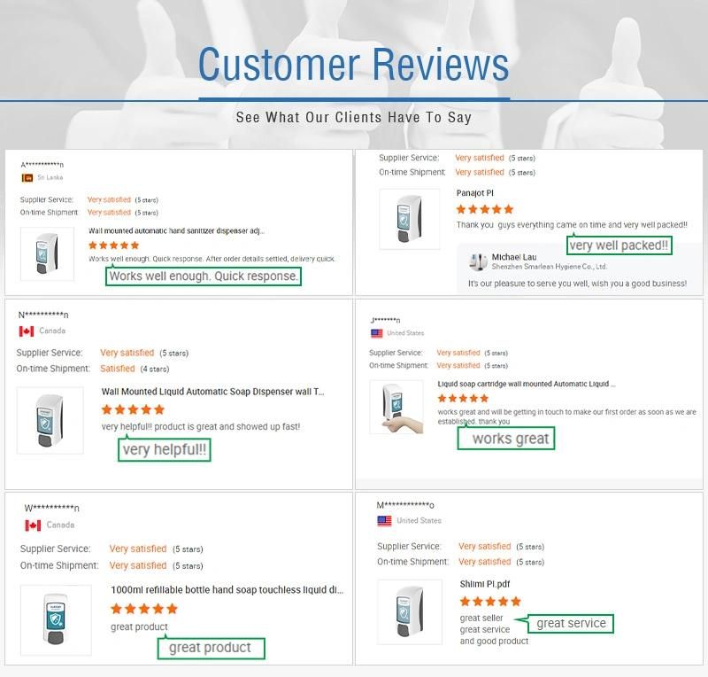 Hand Hygiene Wall Mount 450ml Advertising Manual Soap Dispenser