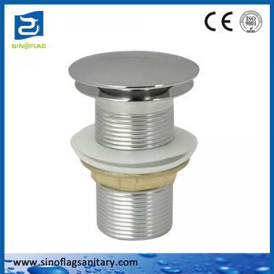 Sanitary Big Bounce Wash Basin Strainer Pop up Drain