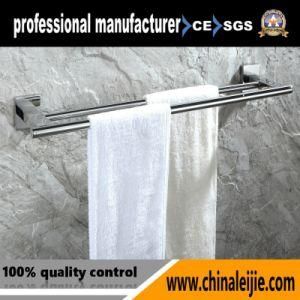 Durable Stainless Steel 304 Double Bath Towel Bar Bathroom Fitting