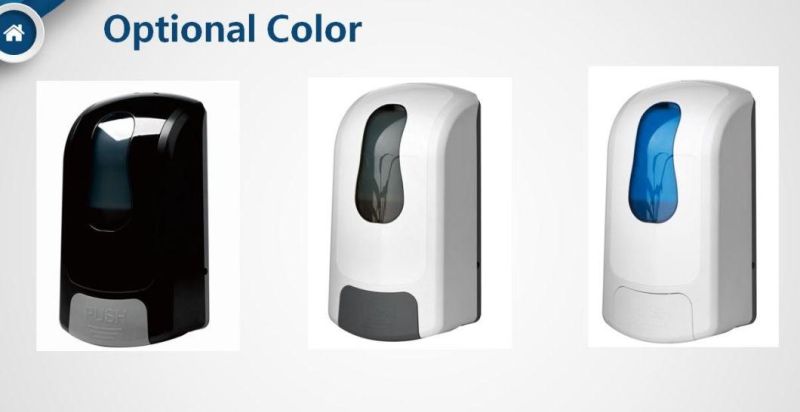 1000ml Washroom Manual Hand Sanitizer Foam Soap Dispenser