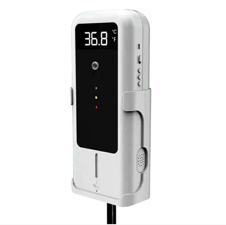 China Factory Wholesale in Stock Yad-001 Infrared Thermometer with Dispenser Soap with Thermometer Alcohol Dispenser Thermometer