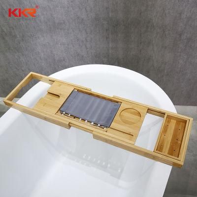 Multi-Function Bamboo Extending Sides Bamboo Bath Rack