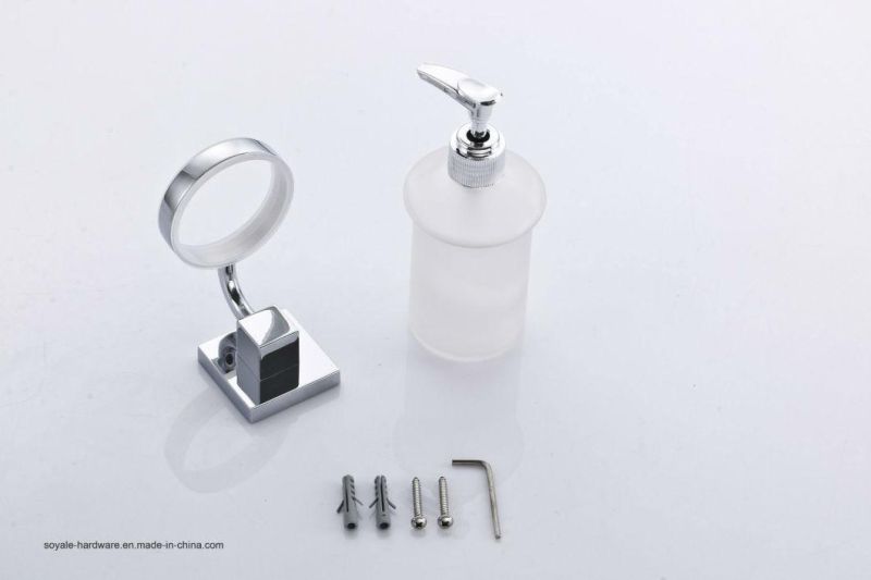 Zinc Alloy Soap Dispenser Holder with Chrome Plated