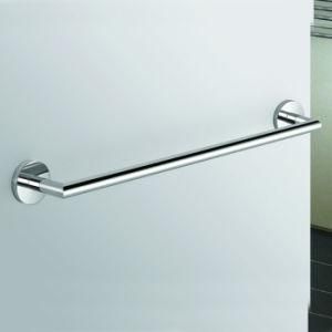 Wall Mounted 304 Stainless Steel Weld Single Towel Bar