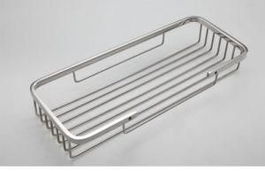 Metal Wire Wall Mounted Shower Shelf Bathroom Corner Basket