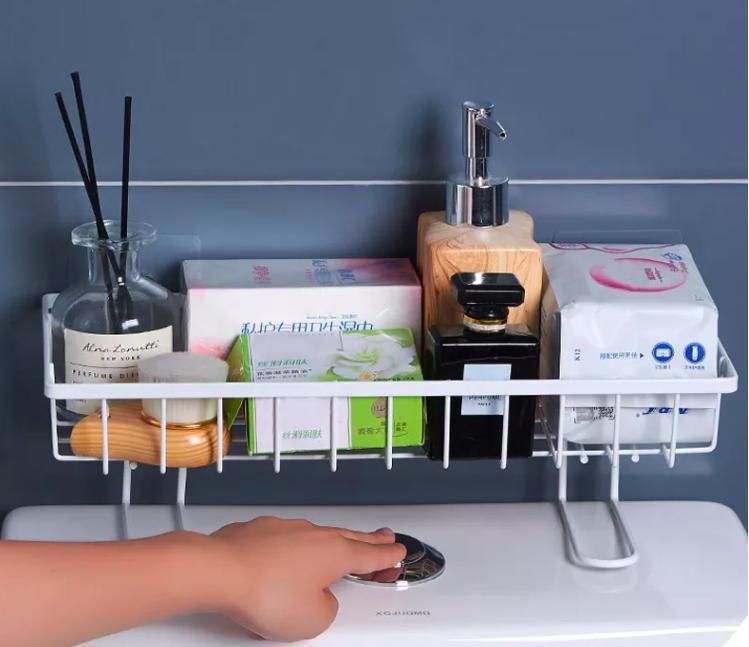 Home Bathroom Toilet Storage Rack Bathroom Shelf Organizer Shelf