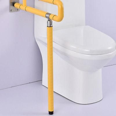 Shower Handicap Wall to Floor Stainless Steel Disabled Grab Bar for Elderly