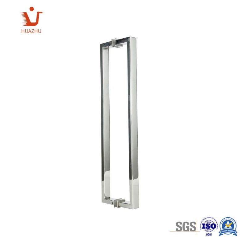 Zinc Alloy Handle Die Casting Shower Glass Handle Bathroom Door Handles