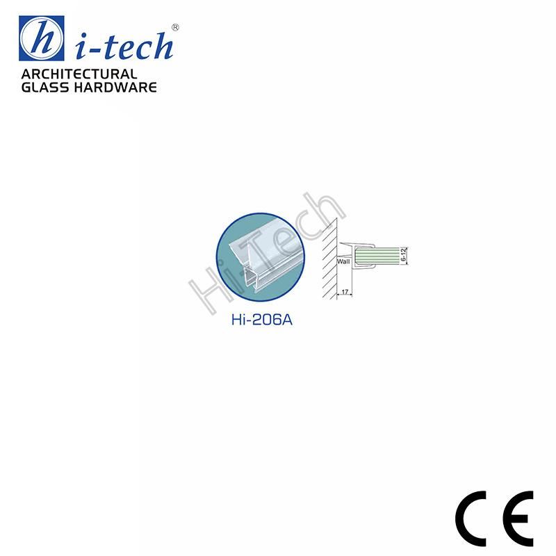 Hi-206 Good Quality Glass Sealing Strip for Bathroom Door