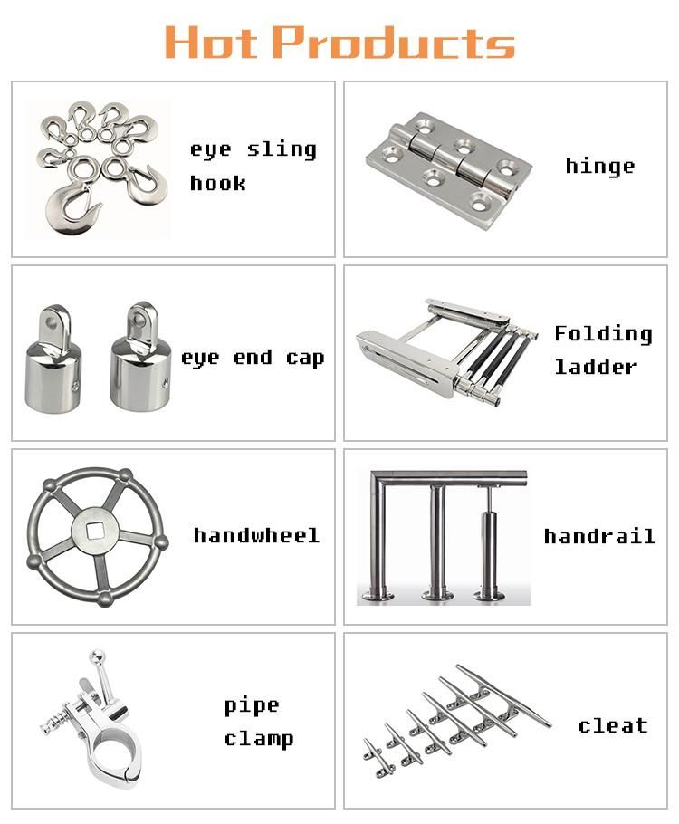 Marine Fittings 90 Degree Stainless Steel Boat Deck Drain