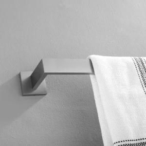 304 Stainless Steel Plating Towel Rail Home and Hotel Square Double Steel Bar Bathroom Accessories