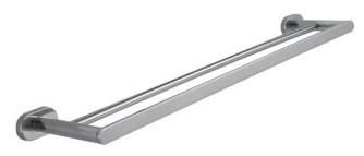 Big Sale Bathroom Accessories Stainless Steel Polish Finished Double Towel Bar