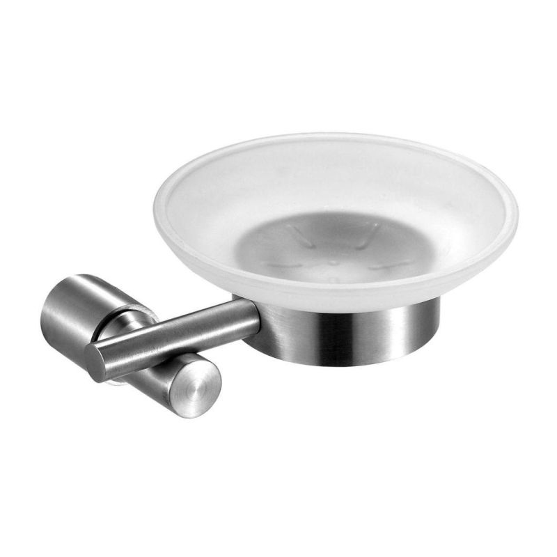 Wall Mounted Stainless Steel 304 Glass Soap Dish