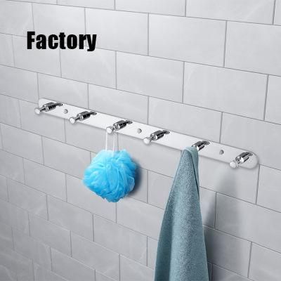 Norye Factory Wall Mounted Towel Hooks for Bathroom Stainless Steel Hanger Hook