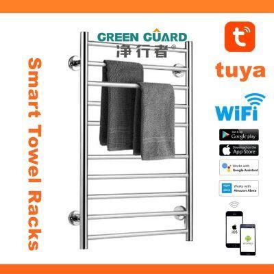 Tuya Control Towel Radiators Warmer Heating Radiators Heated Towel Racks WiFi Control Rails