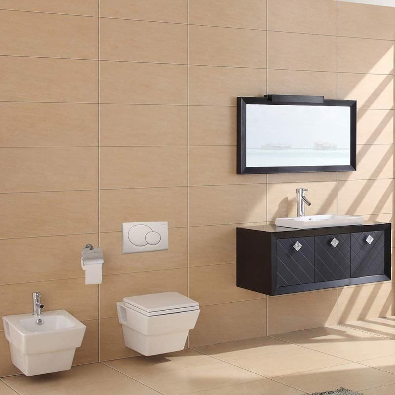 Toilet Paper Holder with Cover Wall Mounted Tissue Roll Holder (Z61807)