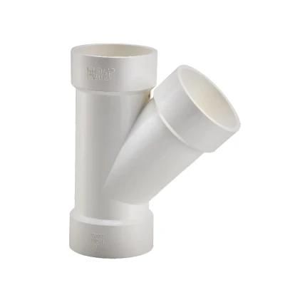 Era ASTM D2665 UPVC PVC Drainage Fittings Reducing Y Tee with NSF