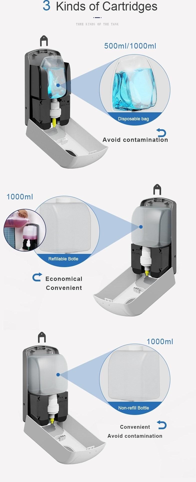 Hand Hygiene Washroom Power Saving Sensor Automatic Foam Soap Dispenser