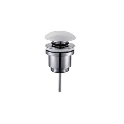 Wholesale Click Clack Bathroom Vessel Sink Drain Stopper with Push Drainer with Overflow, Chrome Outlet Stopper with 11/4 Inch