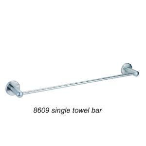 Round Style Wall Mounted Stainless Steel 304 Single Towel Rail 8609