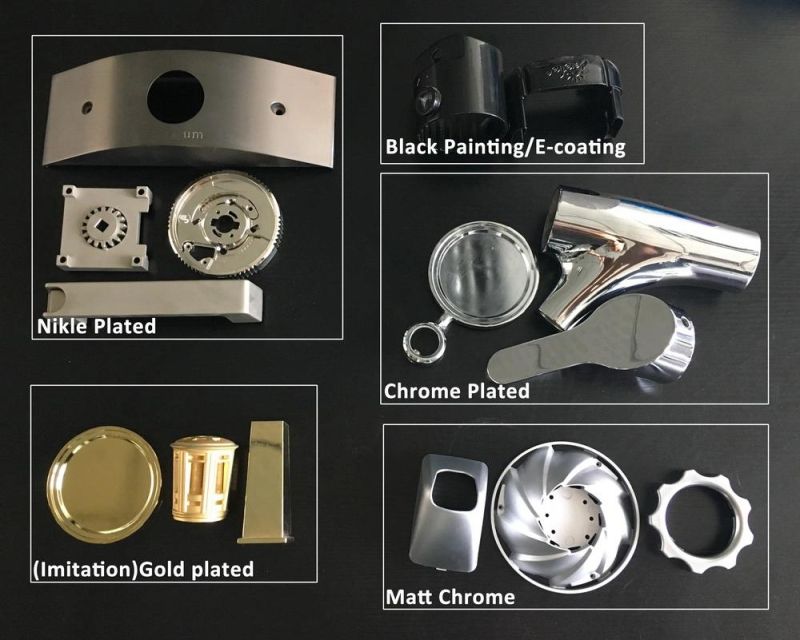 Modern Design Zinc Casting Bathroom Faucet Parts