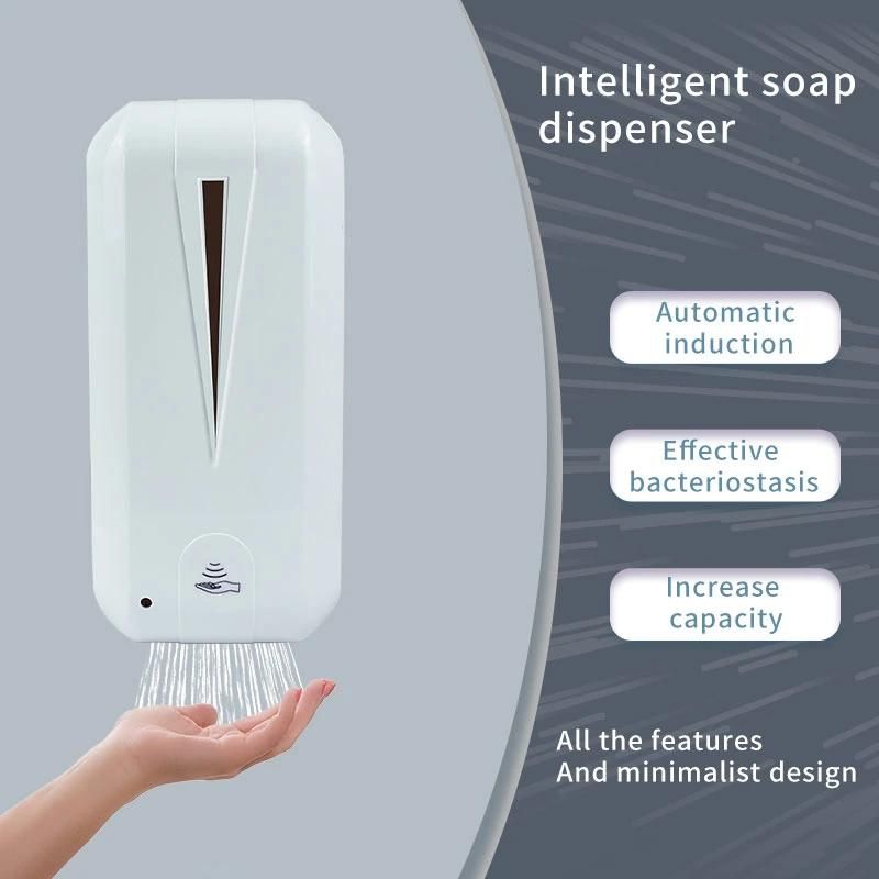 China Factory Custom Liquid Soap Dispensers Soap Dispenser Automatic Touchless Soap Dispenser Wall Mounted Wall Mount Alcohol Spray Dispenser Whloesale Price