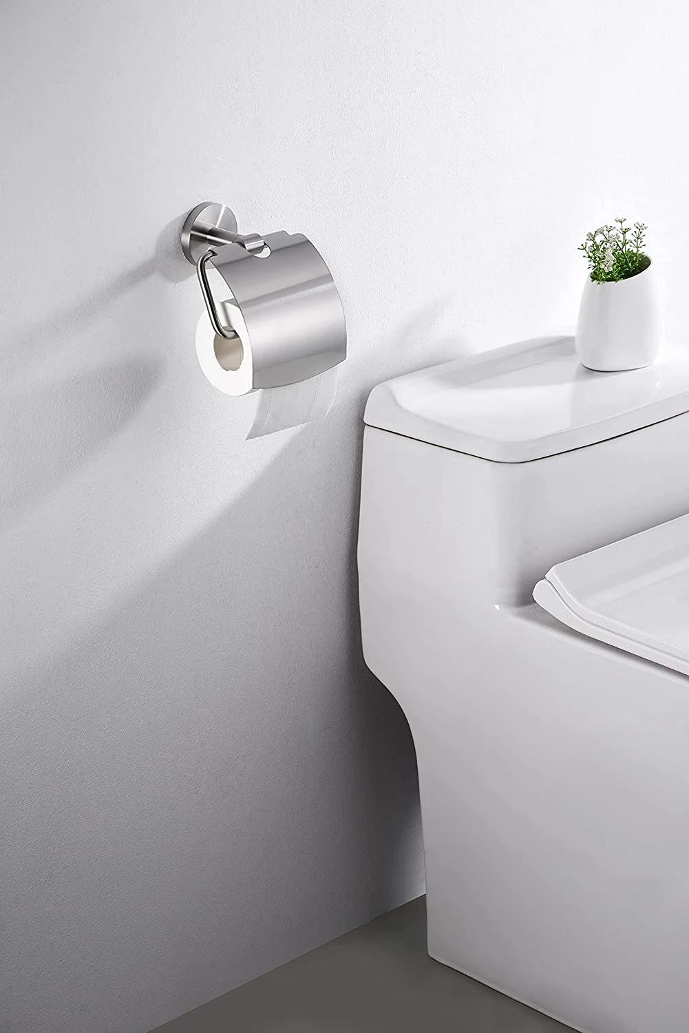 Toilet Paper Holder with Cover (06-5005)