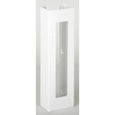 White Vertical Glove Dispenser Made From Powder Coated Metal (6GKZ0)