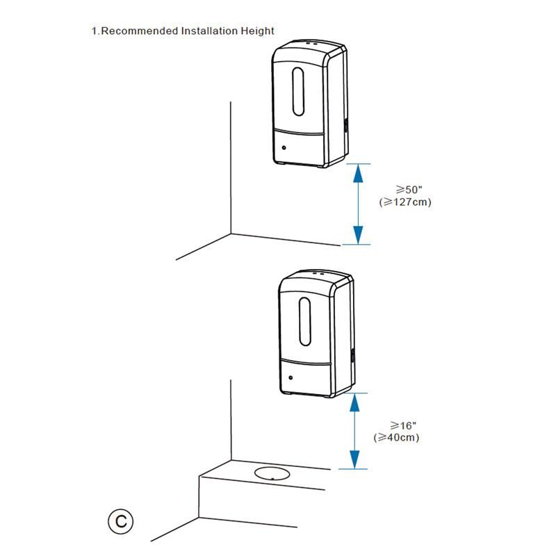 Automatic Touchless Sensor Hand Sanitizer Dispenser