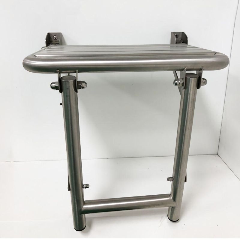 Stainless Steel Folding Shower Seat for Elderly/Disabled
