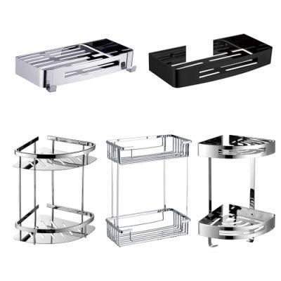 Bathroom Accessories Fitting Shower Caddy Organizer Storge Bath Croner Bath Caddies Bathroom Shelves Shower Shelf