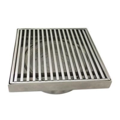 Stainless Steel 304 Square Shower Drain for Floor Drain Hw120