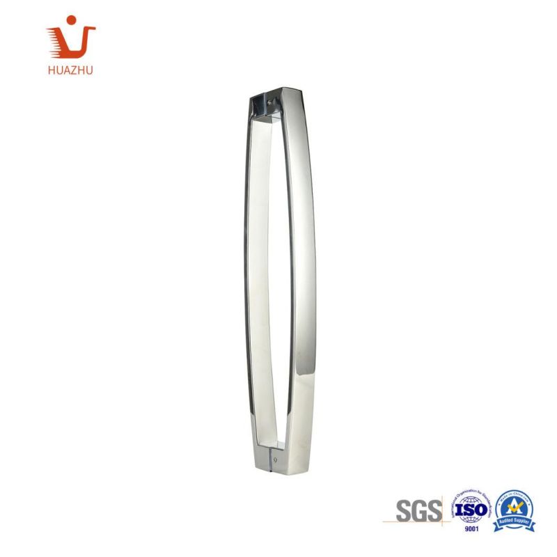 Zinc Alloy Metal Shower Handle Glass Handle Door Hardware for Bathroom