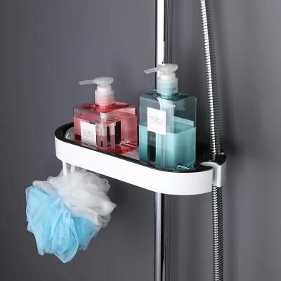 Tool-Free Shower Holder Cheap Bathroom Rack Soap Dish Tray