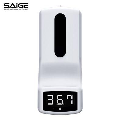 K9 Intelligent Sensor Temperature Automatic Hand Sanitizer Soap Dispenser with Thermometer