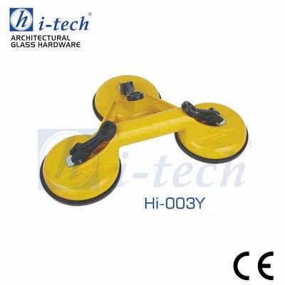 Hi-003y Three Pump Glass Lifter Sucker Glass Rubber Sucker with Vacuum Cupping