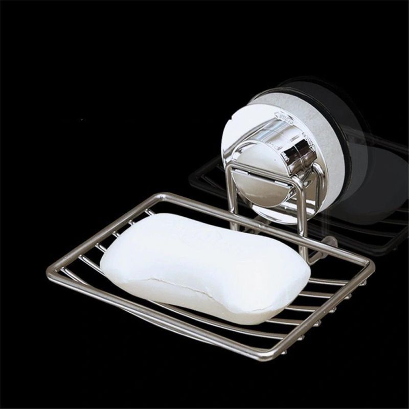 Stainless Steel Fashionable Bathroom Easy Dry Soap Holder