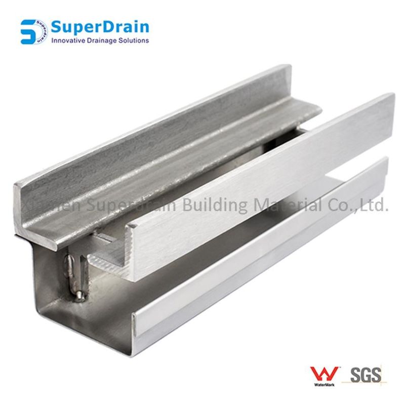 China Supplier SUS Zero Threshold Unblocking Drains