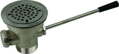 B-LS02-NP Nickel Plated Brass Sink Drain