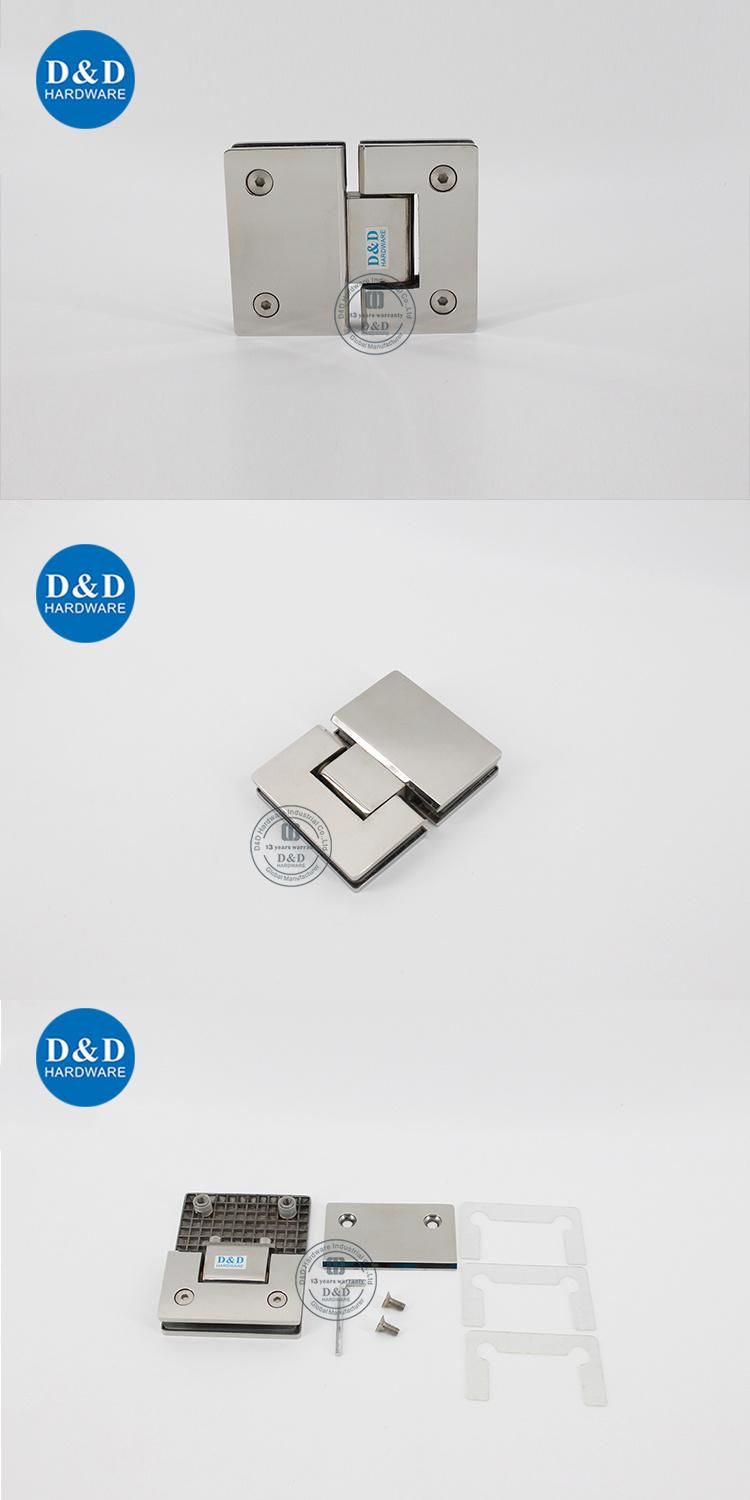 180 Degree Stainless Steel Glass Door Hinge for Shower Door