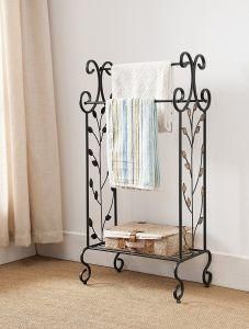 Metal Multfunctionsl Bathroom Towel Rack