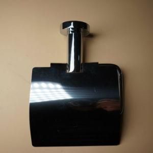 Wall Mounted Chrome Zinc Alloy Toilet Roll Holder