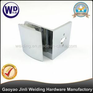 Adjustable 90 Degree Beveled Wall Mount Glass Clamp Wt-R109