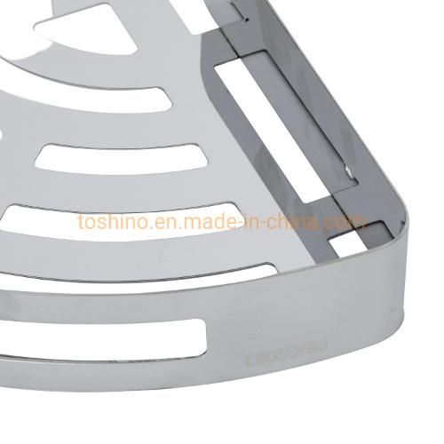 Bathroom Accessories Wall Mounted Stainless Steel Soap Basket Triangle Shower Shelf (900.1001)
