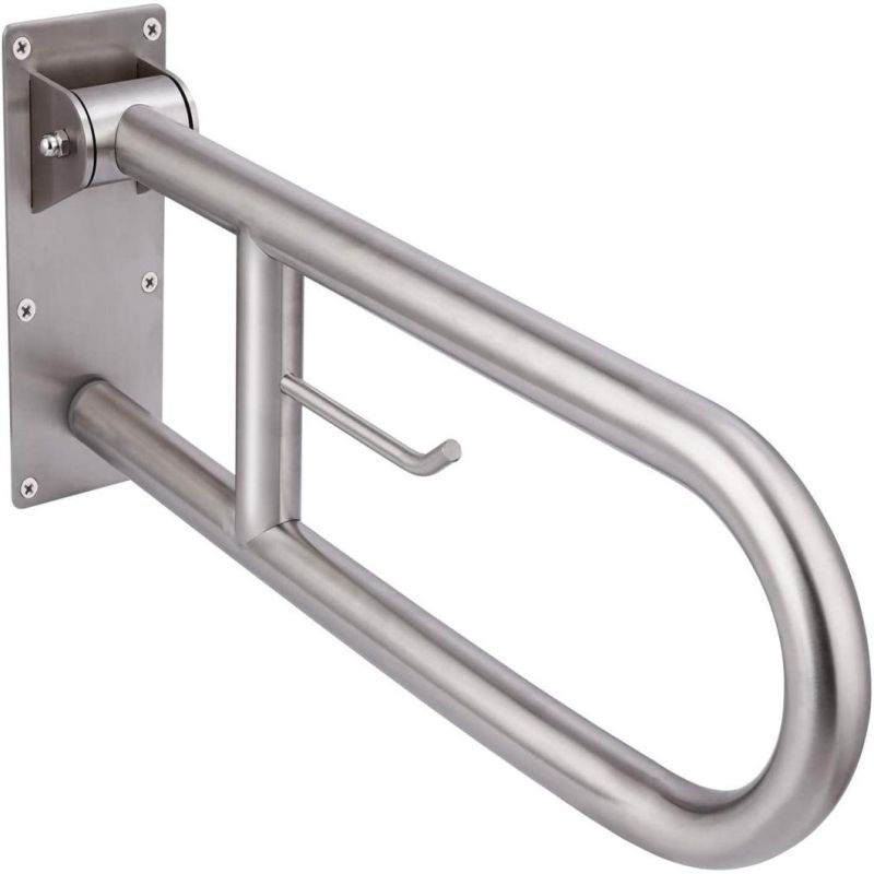 Stainless Steel 304 U-Shape Wall Mounted Grab Bar