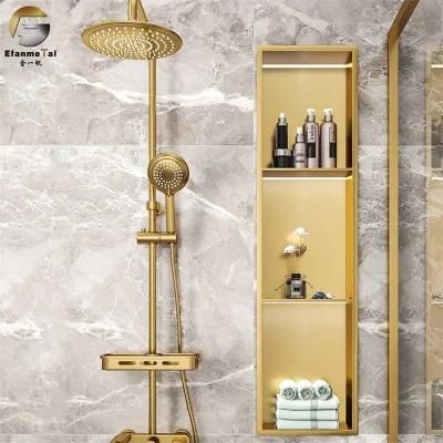Bf0287 Free Sample Wall Decoration Stainless Steel Shower Niche