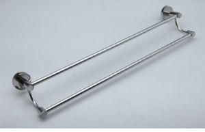 No Drill No Screws 304 Stainless Steel Double Towel Bar